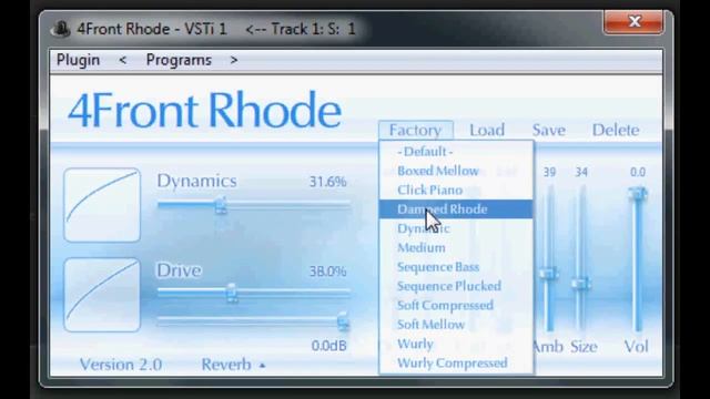 4Front Rhodes free VST Plugin Download смотреть онлайн