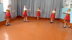 "Русский танец" 3 класс ДОП Кидышевская ДШИ N3, преподаватель Миронова Т.В