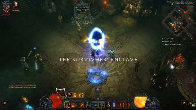 Diablo 3 - new patch 2.4.3 - Barbarian Build Leapquake - Season 9 - Starter Day 2 - 4K Video смотреть онлайн