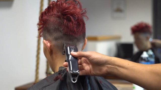 Women's Fade Haircut | Female Short Haircut | Pixie Haircut Women