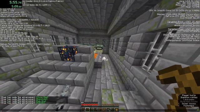 Minecraft Prelocating Stronghold at 5 MINUTES! | 1.16.1 RSG Speedrun смотреть онлайн