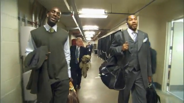 Kevin Garnett jokes about Rasheed Wallace's Outfit смотреть онлайн