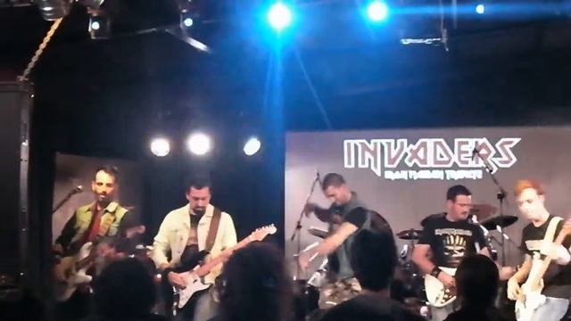 Invaders - Wrathchild [Live At Jailbreak - Roma 27/01/2017] 1080 HD