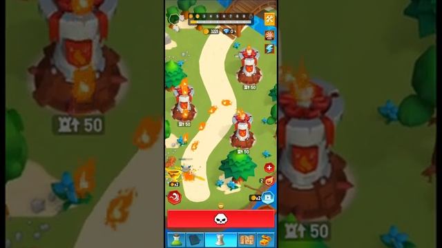 Idle Tower Defense Gameplay | Android Simulation Game смотреть онлайн