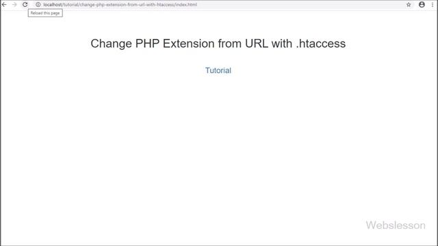 Change PHP Extension from URL with .htaccess смотреть онлайн