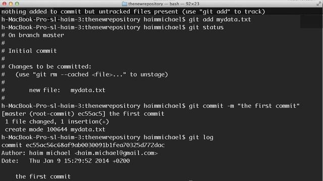 The git checkout master Command смотреть онлайн