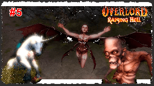 Overlord. Эпизод 5. Заглянули в Небесную обитель и прошлись по опушке эльфийского леса