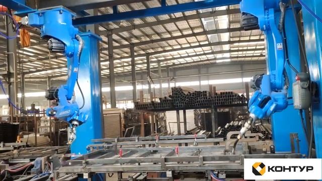 Роботизированный сварочный комплекс CROBOTP смотреть онлайн