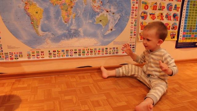 Развитие ребенка, СМЫШЛЕНЫШ в 2 года 6 мес. знает страны и столицы. смотреть онлайн