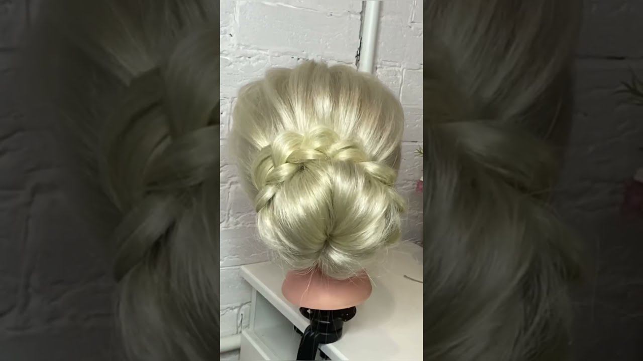 Объемный элегантный пучок - простой способ сделать шикарную причёску! / Easy perfect updo tutorial смотреть онлайн