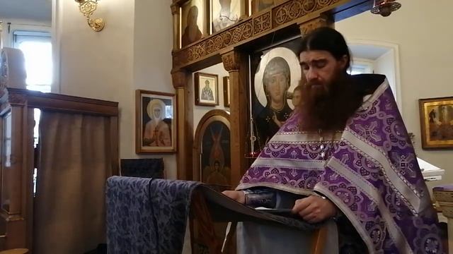 02.10.22 Воскресная проповедь (иер. Сергий Чураков) смотреть онлайн