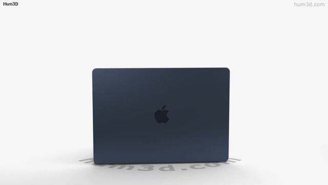 Apple MacBook Air 15 inch 2023 Midnight 3D model by Hum3D.com смотреть онлайн