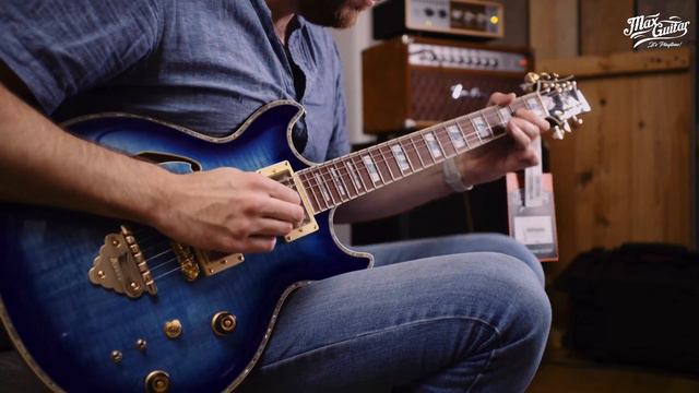 Ibanez AR520HFM Light Blue Burst - Gear Demo смотреть онлайн