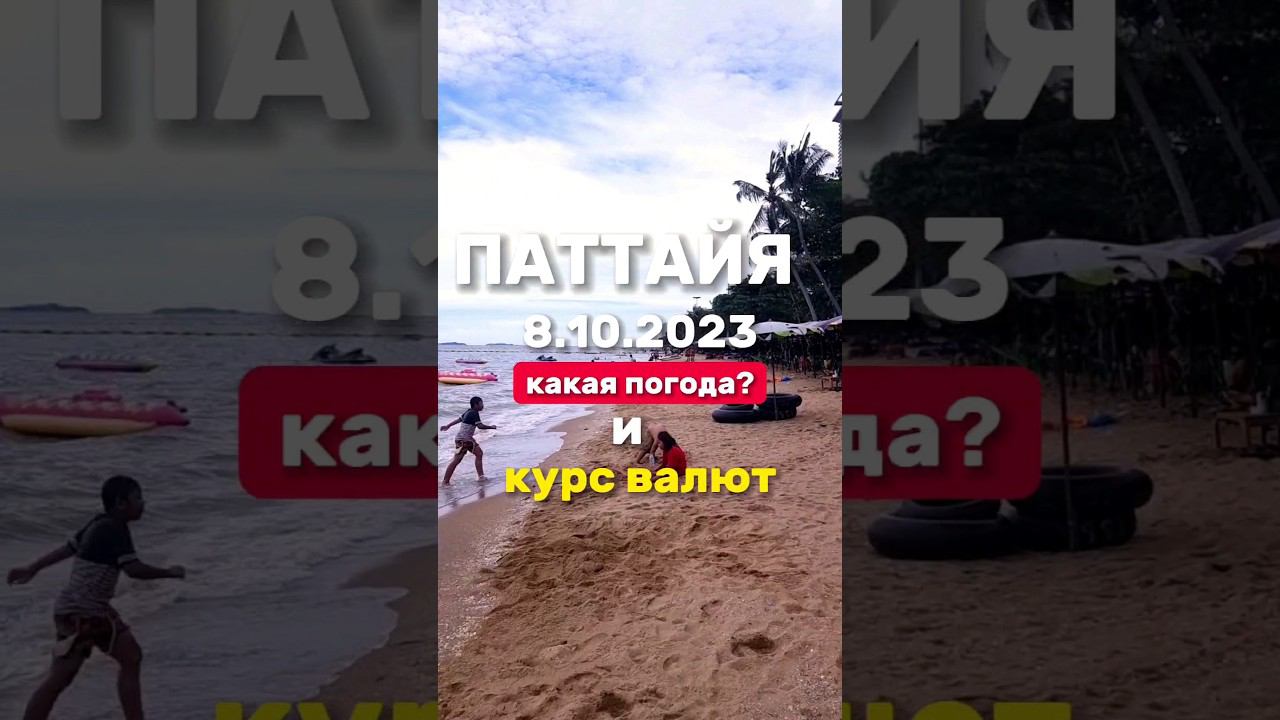 Ежедневные выпуски из Паттайи. Погода и курс валют. Ночная рыбалка в Паттайе #паттайя2023 смотреть онлайн