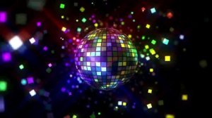 Футаж диско шар