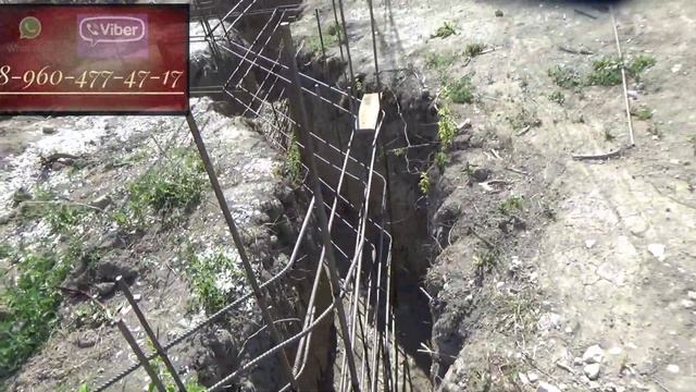 Правильная схема армирования фундамента. Новороссийск, станица Раевская, станица Натухаевская смотреть онлайн