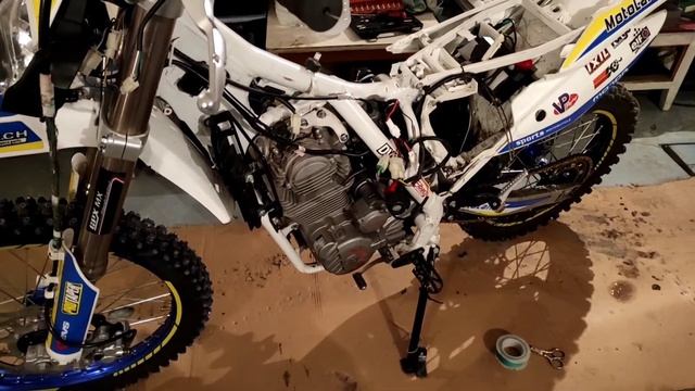 Motoland TT 250. Неисправности электрики после мойки. смотреть онлайн