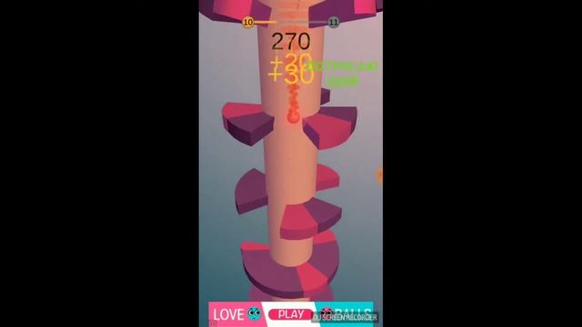ПРОХОЖДЕНИЕ ИГРЫ HELIX JUMP!! смотреть онлайн