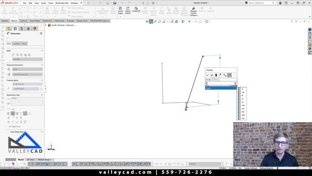 Take a Break with Valley CAD | SOLIDWORKS | Projected Curve | 3D Sketch | Fit Spline смотреть онлайн