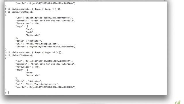 Learning MongoDB - 14: Updating Documents, part 2 смотреть онлайн