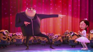 Танец из "Гадкий Я"!! Последний танец Грю!!