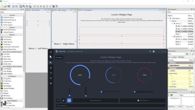 PyOneDark DOWNLOAD! - Modern GUI for Python - With Early Access - Python / PySide6 смотреть онлайн