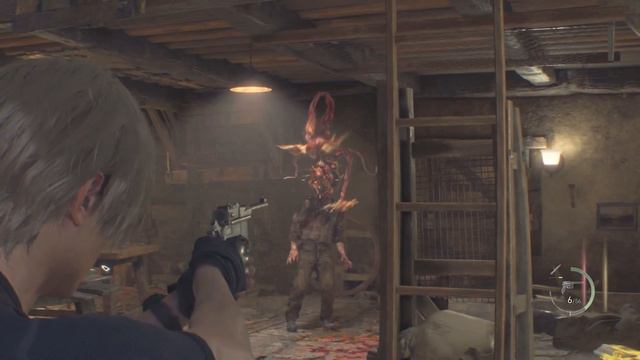 Resident Evil 4 Leon & Louis Cabin Fight Hardcore 1st Playthrough смотреть онлайн