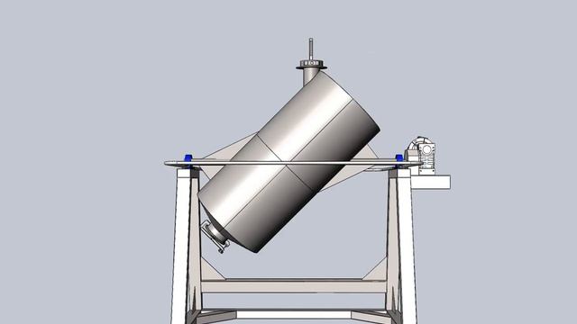 Смеситель "пьяная бочка" Solidworks смотреть онлайн