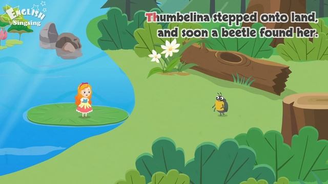 Thumbelina - Fairy tale - English Stories (Reading Books) смотреть онлайн