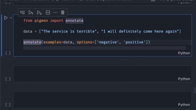 Quickly Annotate Your Data on Jupyter Notebook with Pigeon смотреть онлайн