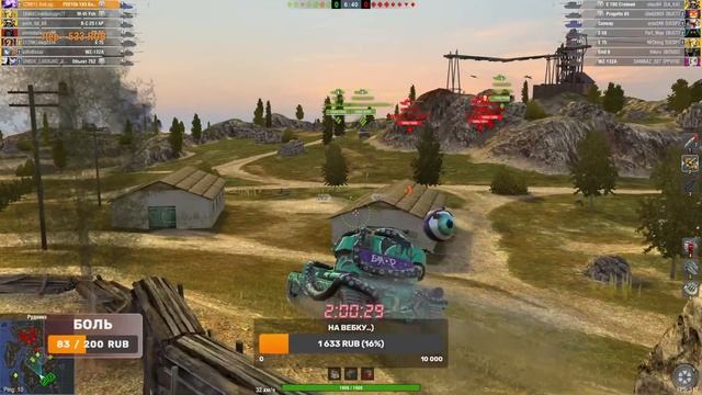 ТАКТИКА ''НЫА!''. БАБАХ МНОГО НЕ БЫВАЕТ! [TANKS BLITZ] смотреть онлайн