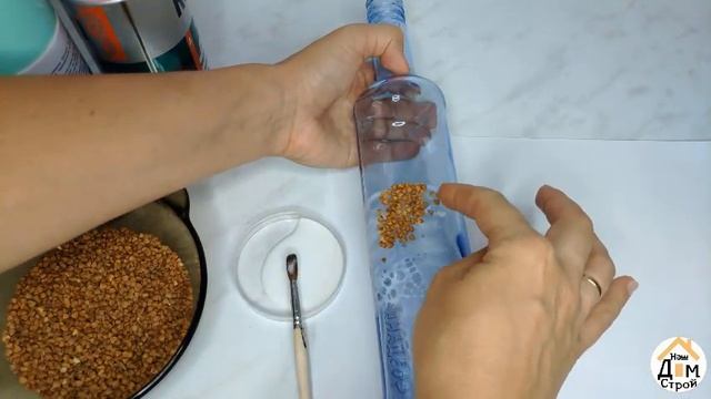 2 идеи декора бутылок | Декор стеклянных бутылок своими руками смотреть онлайн