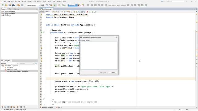 Java JavaFX TextFields and Labels смотреть онлайн