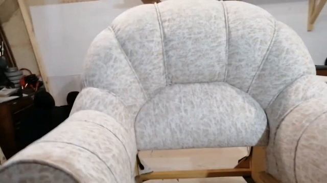 Перетяжка кресла! смотреть онлайн