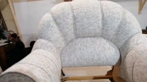 Перетяжка кресла!