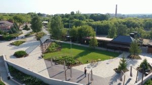 Вертолетка в Самаре после реконструкции.  Вид с высоты птичьего полета.