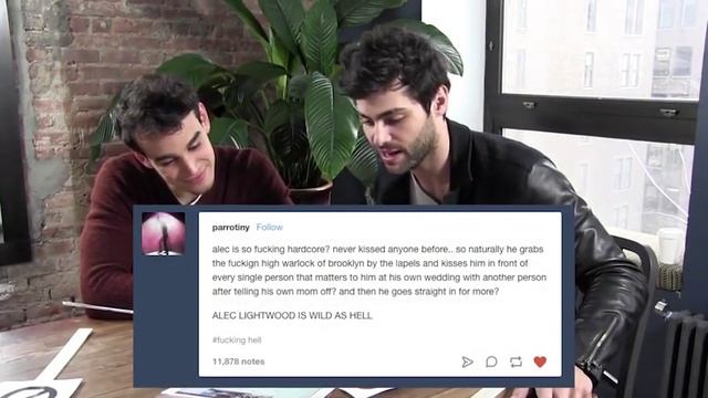 Matthew and Alberto "like, reblog or block" Tumblr hq смотреть онлайн