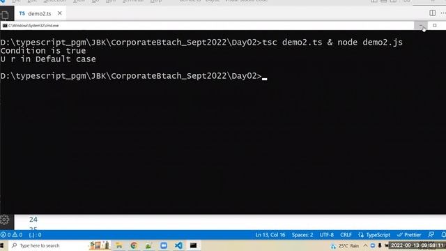 Control and loop statement in Typescript | How to use For Loop in typescript смотреть онлайн