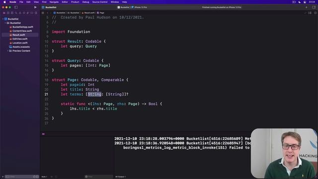Sorting Wikipedia results – Bucket List SwiftUI Tutorial 10/12 смотреть онлайн
