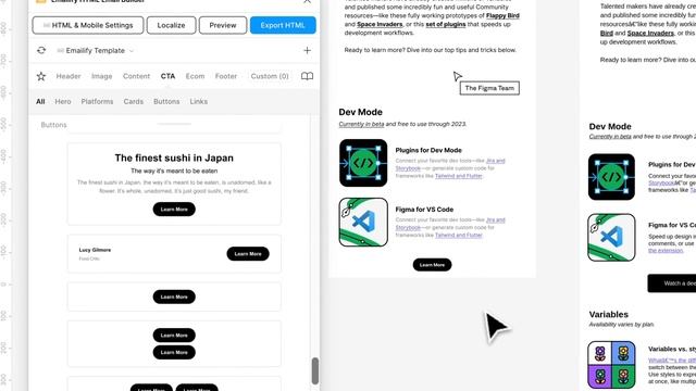 Figma Tutorial: Design a Figma newsletter email template using Emailify смотреть онлайн
