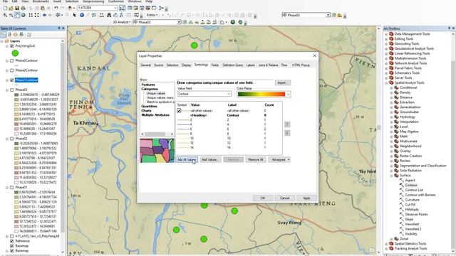 Make contours of groundwater levels смотреть онлайн