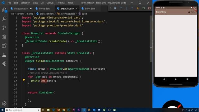 Flutter & Firebase App Tutorial #19 - Brew Model смотреть онлайн