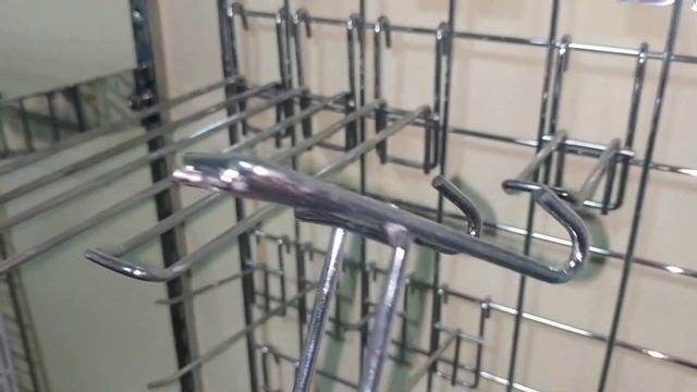 Крючки для решёток двойные хромированные.mp4 смотреть онлайн