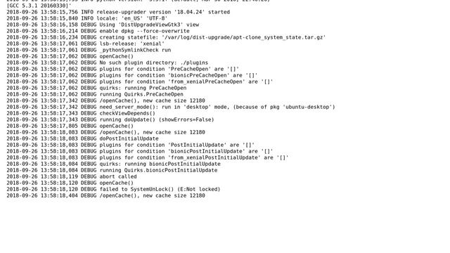Ubuntu: Can't upgrade ubuntu 16.04 to 18.04 LTS смотреть онлайн