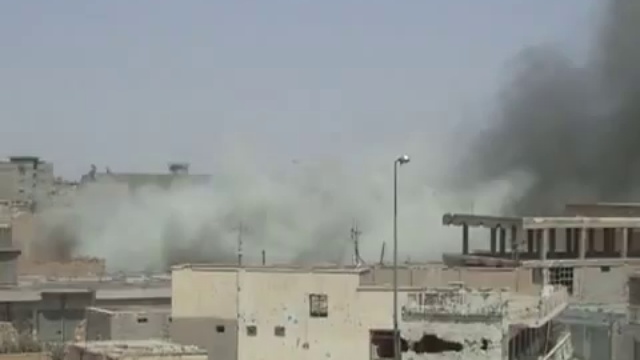 Война в Ираке. Бои в Фалудже - авиаудар смотреть онлайн