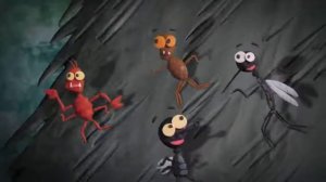 Гора самоцветов -Терем мухи (Fly's house) Русская сказка.