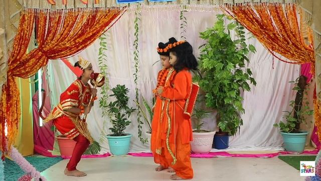 DIY RAVAN PUTLA - Kids Pretend Play RAM LEELA In Dussehra Festival | ToyStars смотреть онлайн