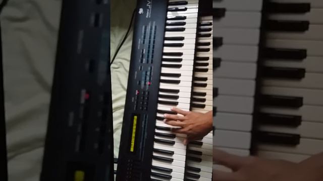 Roland jv90(2) Improviso solo guitarra смотреть онлайн