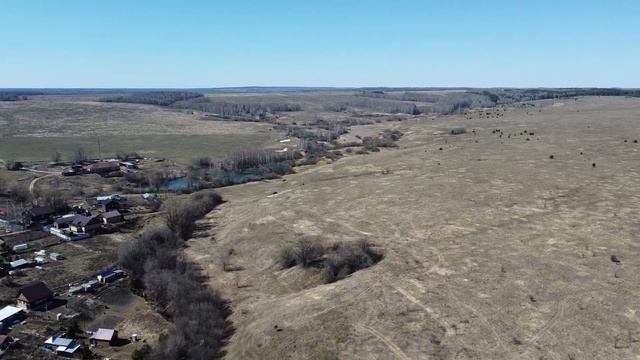 Татарстан Высокогорский район, Каймары вид с коптера смотреть онлайн