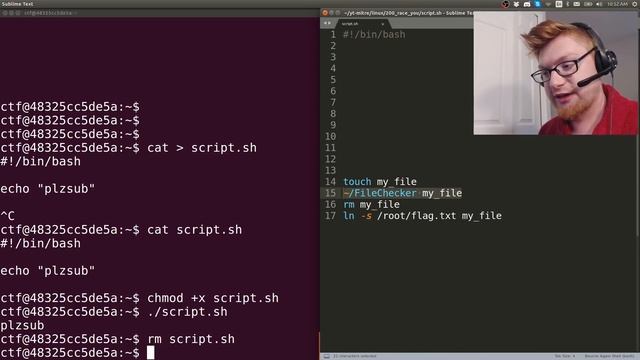 MITRE CTF 2019 - Linux [200] Race Conditions with BASH смотреть онлайн